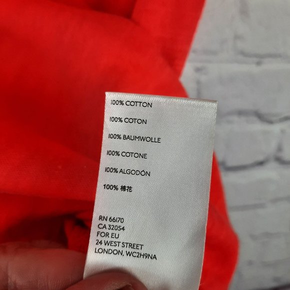 Free People We the Free Orange Short Sleeve Tee - Picture 7 of 11